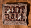 Football Mom Sequins Vintage Leopard Cotton Collective Tee