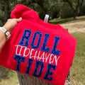 Roll Tide Sequins Independent RED Crewneck