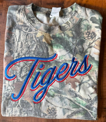 Camo Tee- TIGERS